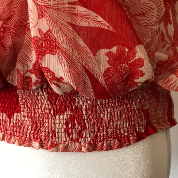 Forever 21 Flutter Sleeve Blouse - M - Picture 4 of 4